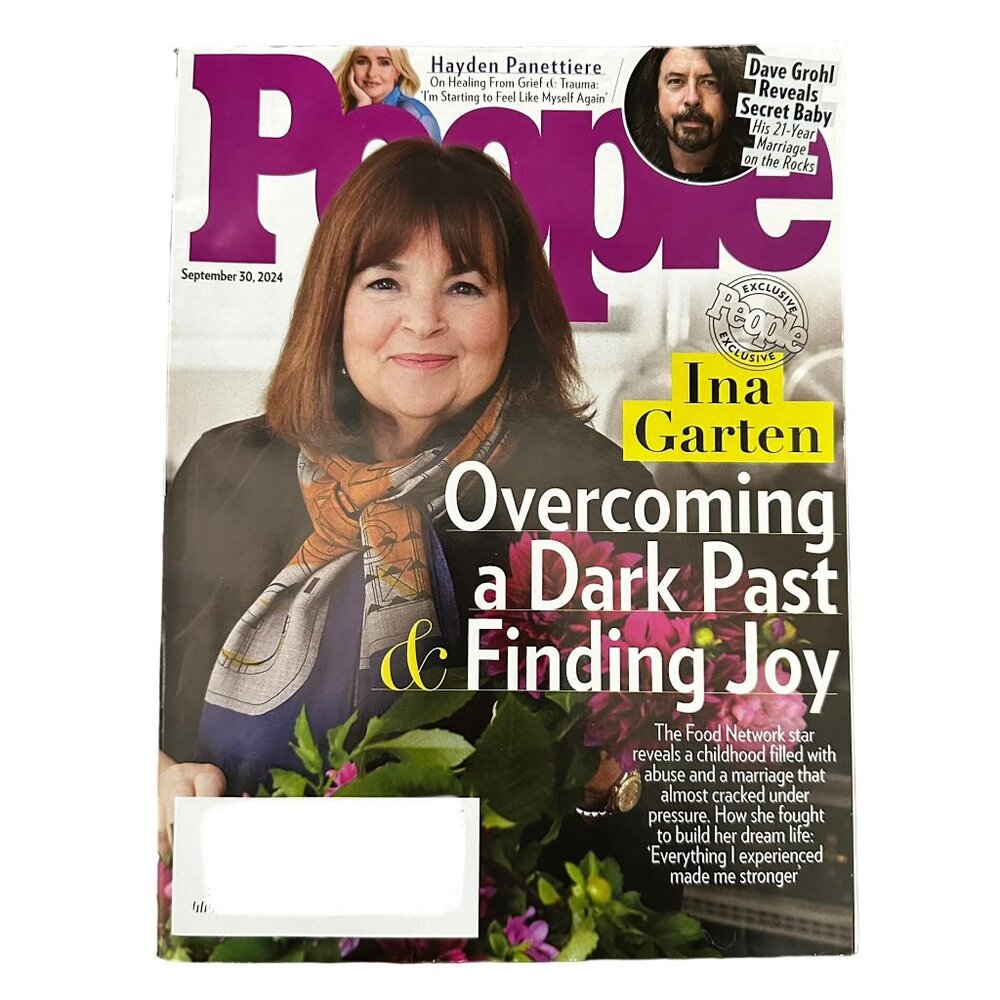 People Magazine September 30 2024 Ina Garten Exclusive David Grohl Secret Baby
